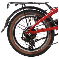 Складной велосипед Novatrack Town 16  год 2024 цвет Серебристый