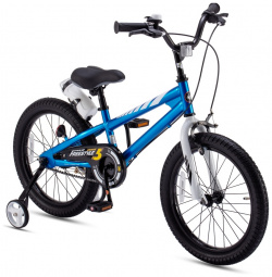 Детский велосипед Royal Baby Freestyle Steel 18  год 2022 цвет Зеленый