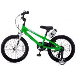 Детский велосипед Royal Baby Freestyle Steel 18  год 2022 цвет Зеленый