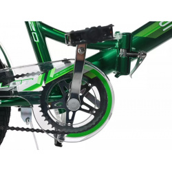 Складной велосипед Stels Pilot 410 C 20 Z010  год 2023 цвет Зеленый ростовка 13 5