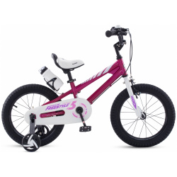 Детский велосипед Royal Baby Freestyle Steel 16  год 2022 цвет Фиолетовый Розовый