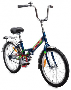 Складной велосипед Stels Pilot 310 C 20 Z010  год 2023 цвет Синий ростовка 13