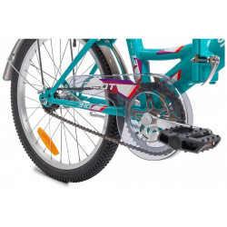 Складной велосипед Stels Pilot 310 C 20 Z010  год 2023 цвет Синий Зеленый ростовка 13