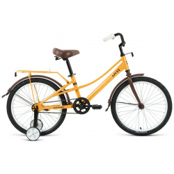 Детский велосипед Forward Azure 16  год 2023 цвет Желтый