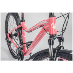 Женский велосипед Stels Miss 6100 D 26 V010  год 2023 цвет Красный ростовка 17