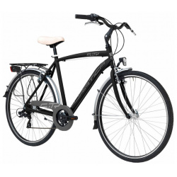 Дорожный велосипед Adriatica Sity 3 Man 28 6 sp  год 2020 цвет Черный ростовка 21 5