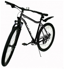 Горный велосипед Forward Sporting 29 2 1 D  год 2023 цвет Черный Серебристый ростовка 19