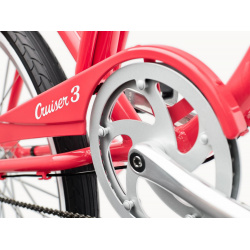 Женский велосипед Electra Cruiser 3i Step Thru  год 2023 цвет Зеленый ростовка 17