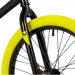 Экстремальный велосипед Novatrack BMX Wolf  год 2023 цвет Черный ростовка 10