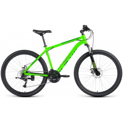 Горный велосипед Forward Katana 27 5 D  год 2023 цвет Зеленый Серебристый ростовка 18