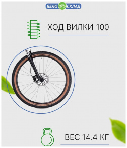 Горный велосипед Cube Aim Race 29  год 2023 цвет Зеленый Черный ростовка 22