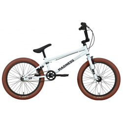 Экстремальный велосипед Stark Madness BMX 1  год 2023 цвет Серебристый Черный ростовка 9