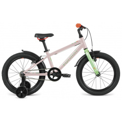 Детский велосипед Format Kids 18  год 2022 цвет Розовый