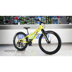 Подростковый велосипед Merida Matts J 24+ Eco  год 2022 цвет Желтый Черный