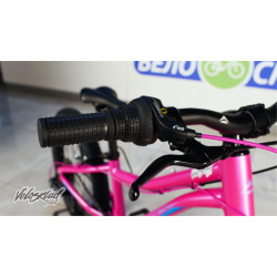 Детский велосипед Merida Matts J 20+ Eco  год 2022 цвет Розовый Фиолетовый