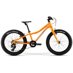 Детский велосипед Merida Matts J 20+ Eco  год 2022 цвет Оранжевый Синий
