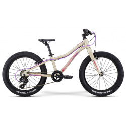 Детский велосипед Merida Matts J 20+ Eco  год 2022 цвет Серебристый Фиолетовый