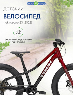 Детский велосипед Trek Roscoe 20  год 2022 цвет Красный