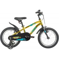 Детский велосипед Novatrack Prime 16 V brake  год 2020 цвет Желтый