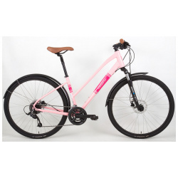 Женский велосипед Titan Racing Transporter Madison  год 2024 цвет Розовый ростовка 16
