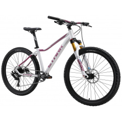 Горный велосипед Stark Viva 27 5 HD  год 2024 цвет Белый Фиолетовый ростовка 16 Х