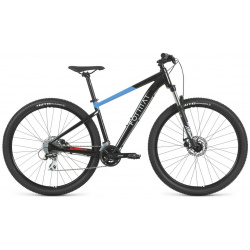 Горный велосипед Format 1414 29  год 2023 цвет Черный Синий ростовка 17