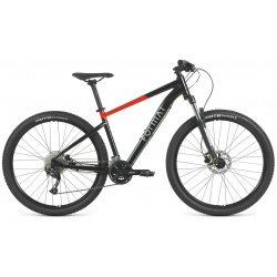 Горный велосипед Format 1413 27 5  год 2023 цвет Черный Красный ростовка 17