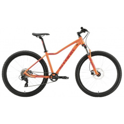 Женский велосипед Stark Viva 27 2 HD  год 2023 цвет Оранжевый Красный ростовка 14 5