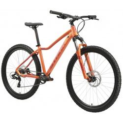 Женский велосипед Stark Viva 27 2 HD  год 2023 цвет Оранжевый Красный ростовка 14 5