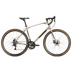 Шоссейный велосипед Stark Gravel 700 2 D  год 2023 цвет Коричневый Черный ростовка 20