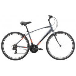 Дорожный велосипед Stark Terros 28 2 V  год 2023 цвет Серебристый Черный ростовка 20