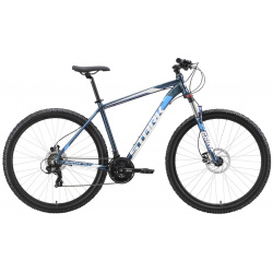 Горный велосипед Stark Hunter 29 2 HD  год 2023 цвет Синий Белый ростовка 20