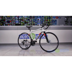 Шоссейный велосипед Stinger Stream STD  год 2021 цвет Серебристый ростовка 19 5