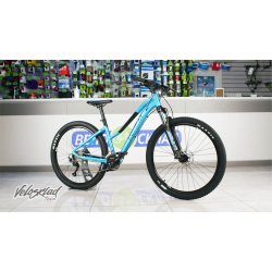 Женский велосипед Format 7712 27 5  год 2022 цвет Голубой ростовка 17