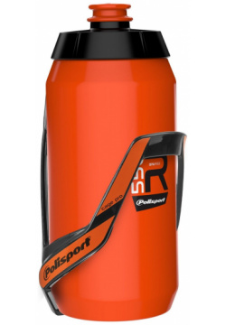 Polisport Фляга R550 (+флягодержатель)  цвет Оранжевый