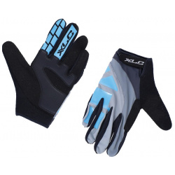 Xlc Велоперчатки Enduro (014804)  год 2021 цвет Серебристый Синий ростовка M