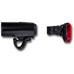 Cube Комплект фонарей RFR Tour 18 USB (14317)  цвет Черный освещения