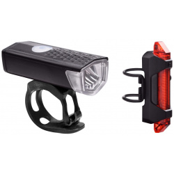 Cube Комплект фонарей RFR Power Lighting Set USB  цвет Черный