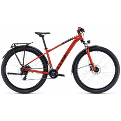 Горный велосипед Cube Aim Allroad 29  год 2023 цвет Красный Черный ростовка 18 Х