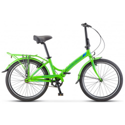 Складной велосипед Stels Pilot 760 24 V020  год 2023 цвет Зеленый ростовка 14