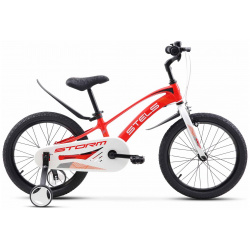 Детский велосипед Stels Storm KR 18 Z010  год 2024 цвет Красный