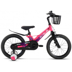 Детский велосипед Stels Flash KR 16 Z010  год 2024 цвет Розовый