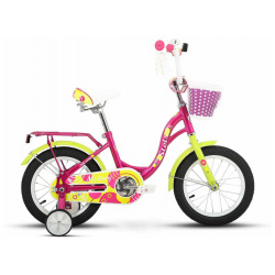 Детский велосипед Stels Mistery C 14 Z010  год 2024 цвет Розовый