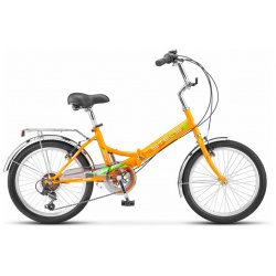 Складной велосипед Stels Pilot 450 V 20 Z010  год 2023 цвет Оранжевый ростовка 13 5, размер: 13.5