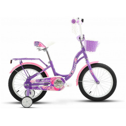 Детский велосипед Stels Mistery C 16 Z010  год 2024 цвет Фиолетовый