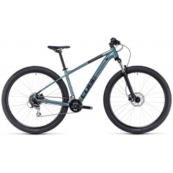Горный велосипед Cube Aim Pro 29  год 2023 цвет Голубой Черный ростовка 20