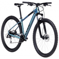 Горный велосипед Cube Aim Pro 29  год 2023 цвет Голубой Черный ростовка 22