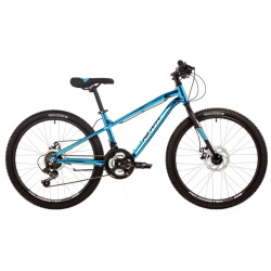 Подростковый велосипед Novatrack Prime 18 D 24  год 2024 цвет Синий ростовка 13