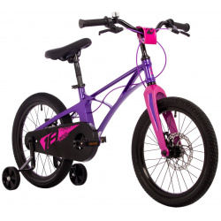 Детский велосипед Novatrack Blast 18  год 2024 цвет Фиолетовый