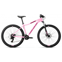 Женский велосипед Titan Racing Rogue Calypso Alpine  год 2024 цвет Розовый Красный ростовка 16